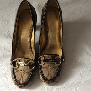 Coach Loafer Pump Heel